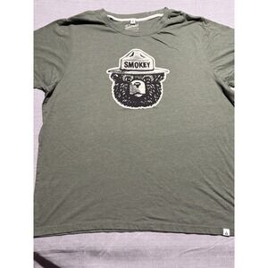 The Landmark Project Smokey Bear - Wildfire Prevention Graphic Tee Green 2xl